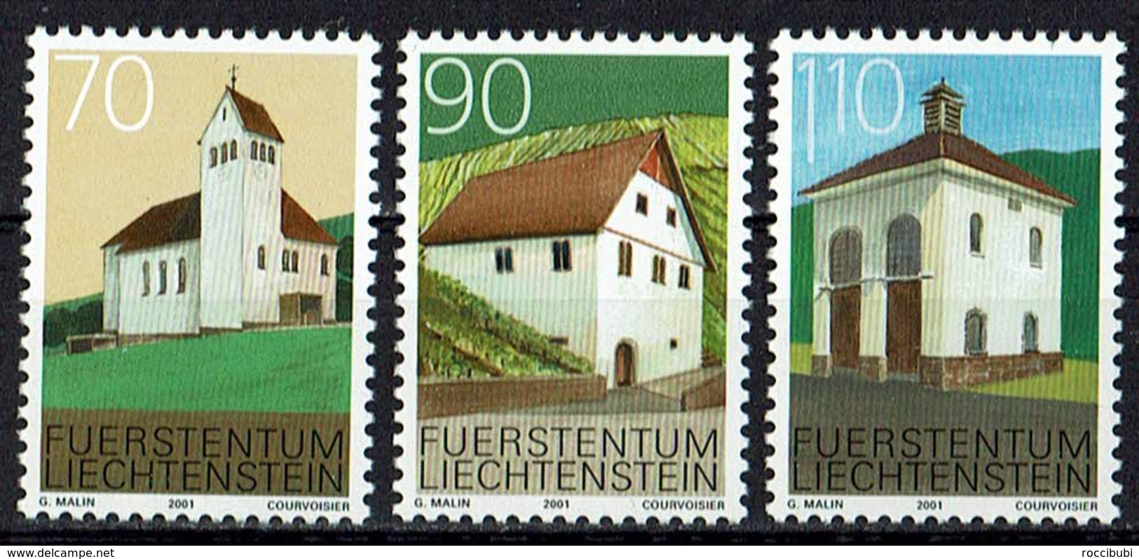 Liechtenstein 2001 # Mi. 1268/1270 ** - Ungebraucht