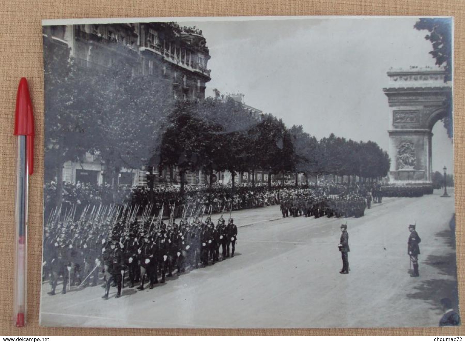 221, Militaria Gendarmerie Gendarmes Gendarme, Défilé Du 14 Juillet 1935, Photo-Presse Fulgur - Guerre, Militaire