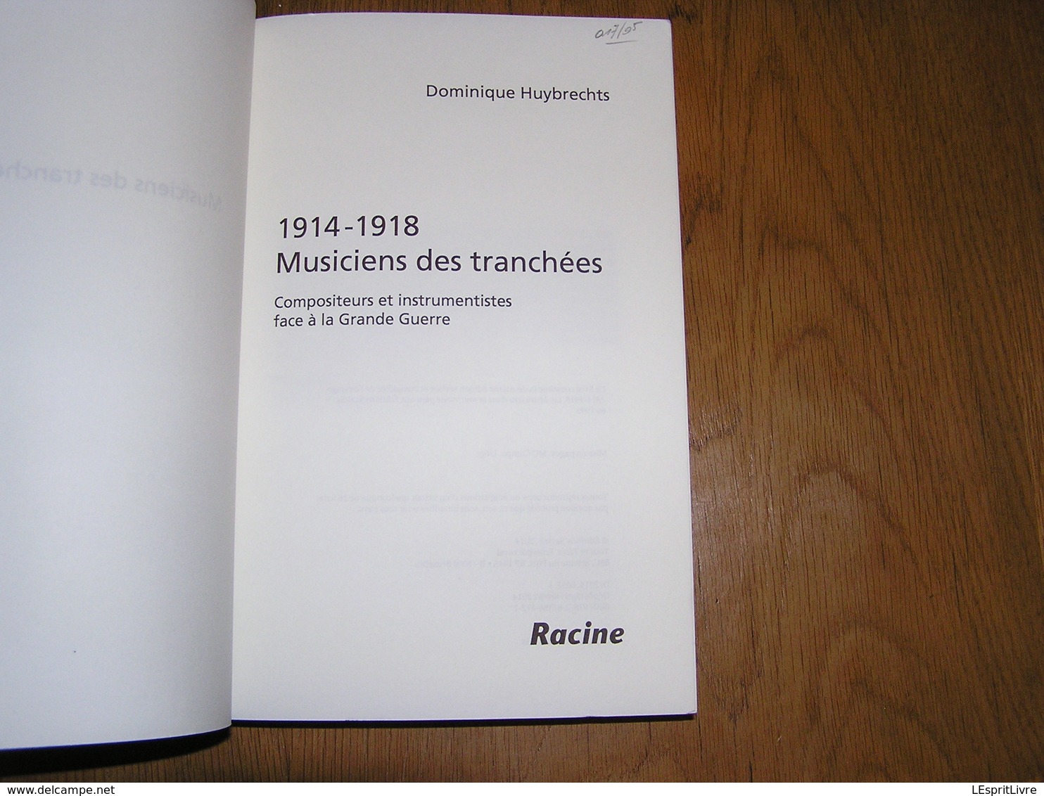 1914 1918 MUSICIENS DES TRANCHEES Guerre 14 18 Yser Verdun Argonne Flandre Orchestre Poilu Musicien Ravel Ysaÿe - Guerre 1914-18