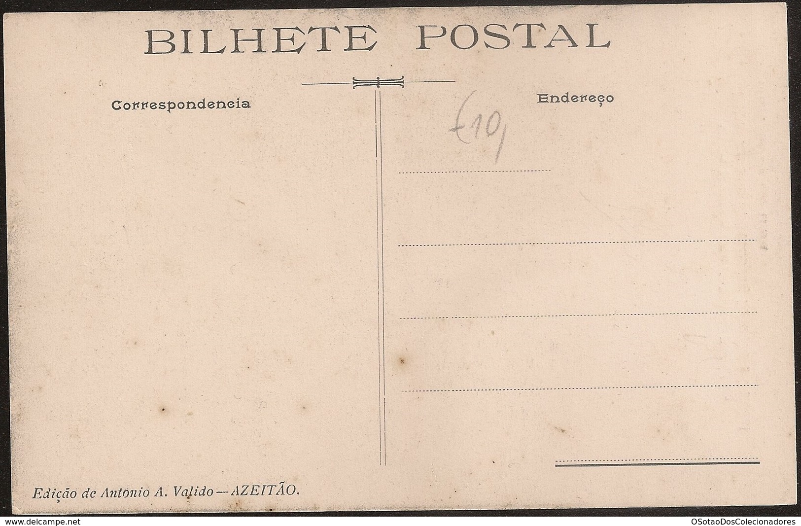 Postal Portugal - Azeitão - Vila Fresca - Ferradura Entroncamento Estradas Palmela E Setubal (Ed. Antonio Valido) - CPA - Setúbal