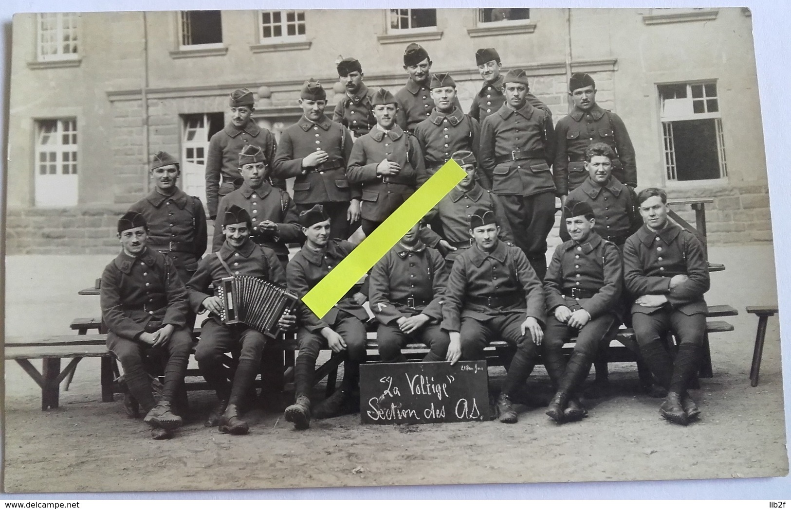 1930 Chasseurs 1er Bataillon Sarre Ruhr Armée Du Rhin Tranchée Poilus 1914 1918 WW1 - War, Military