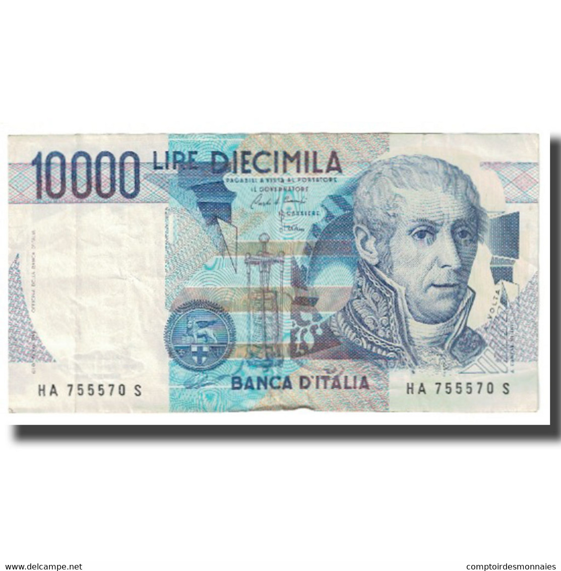 Billet, Italie, 10,000 Lire, 1984, 1984-09-03, KM:112a, TB - 10000 Lire