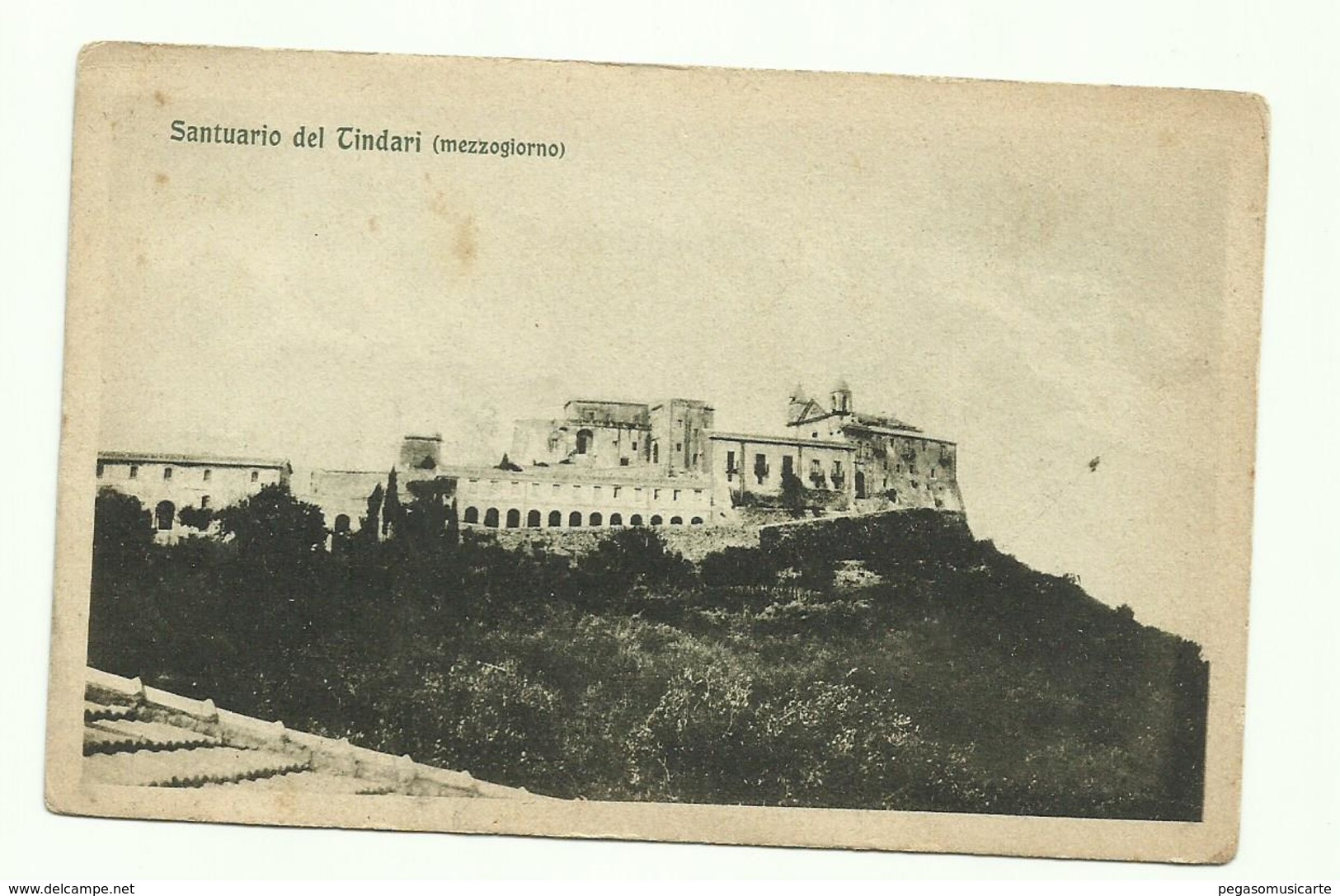 666 SANTUARIO DEL TINDARI ( MEZZOGIORNO ) MESSINA PATTI 1925 - Messina