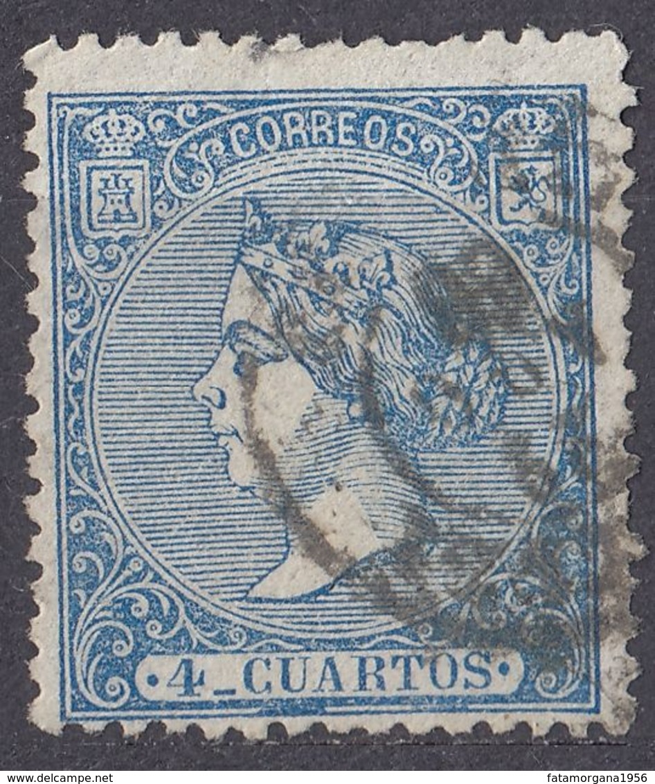 ESPAÑA - SPAGNA - SPAIN - ESPAGNE - 1866 -  Yvert 80 Usato. - Usati