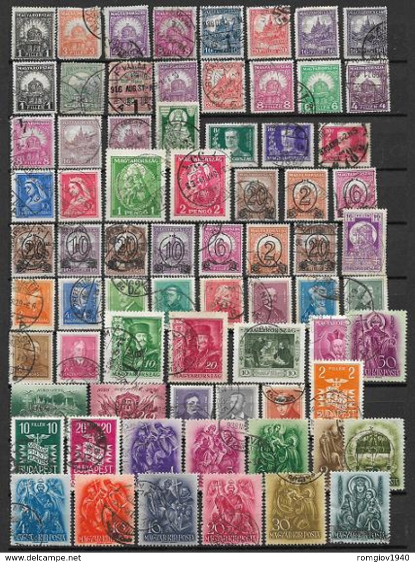 UNGHERIA LOTTO N° 7 - Used Stamps