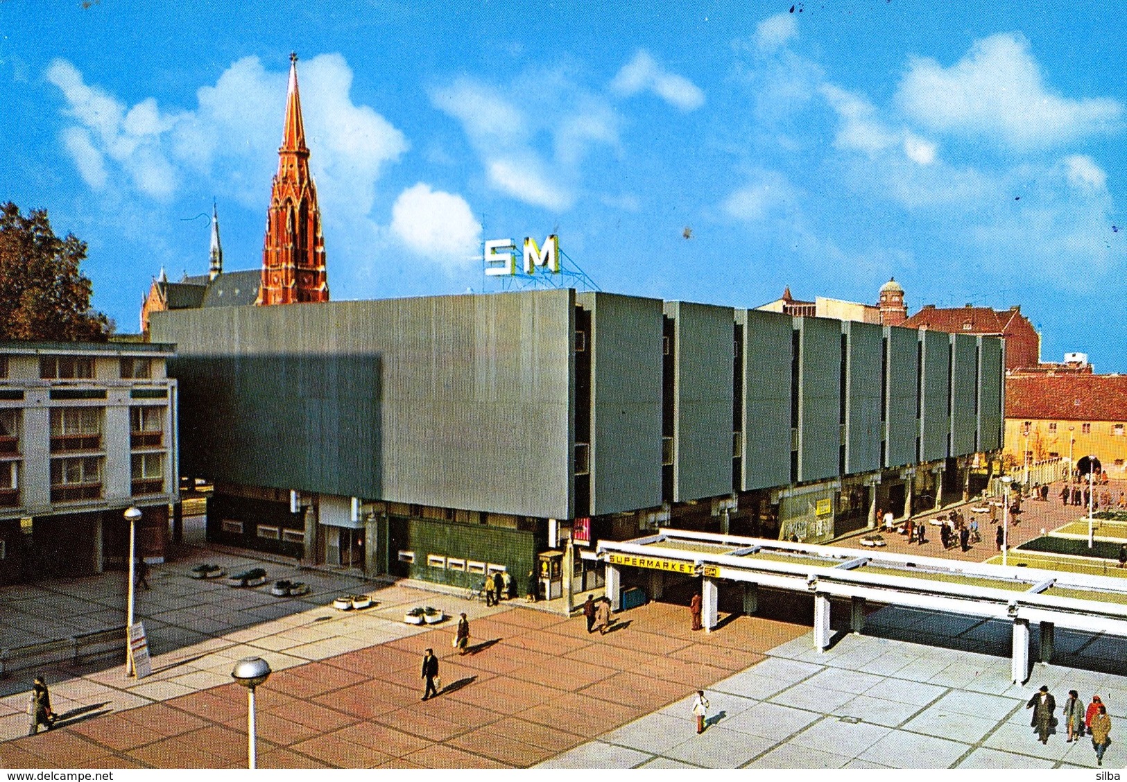 Croatia Osijek 1974 / Supermarket - Croacia