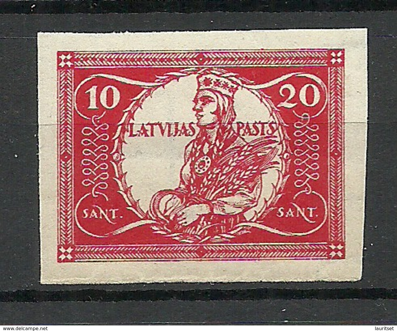 LETTLAND Latvia 1928 Michel 139 B MNH - Lettonie