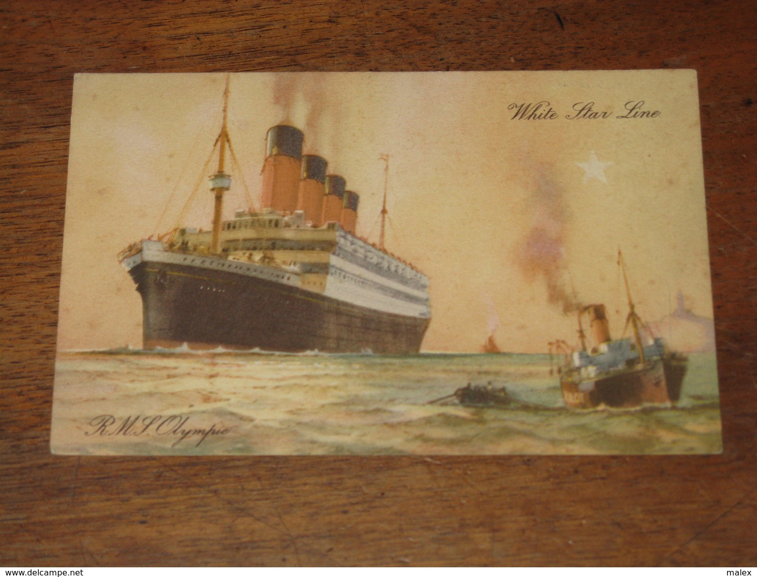 WHITE STAR LINE / R. M. S. OLYMPIC - Paquebots