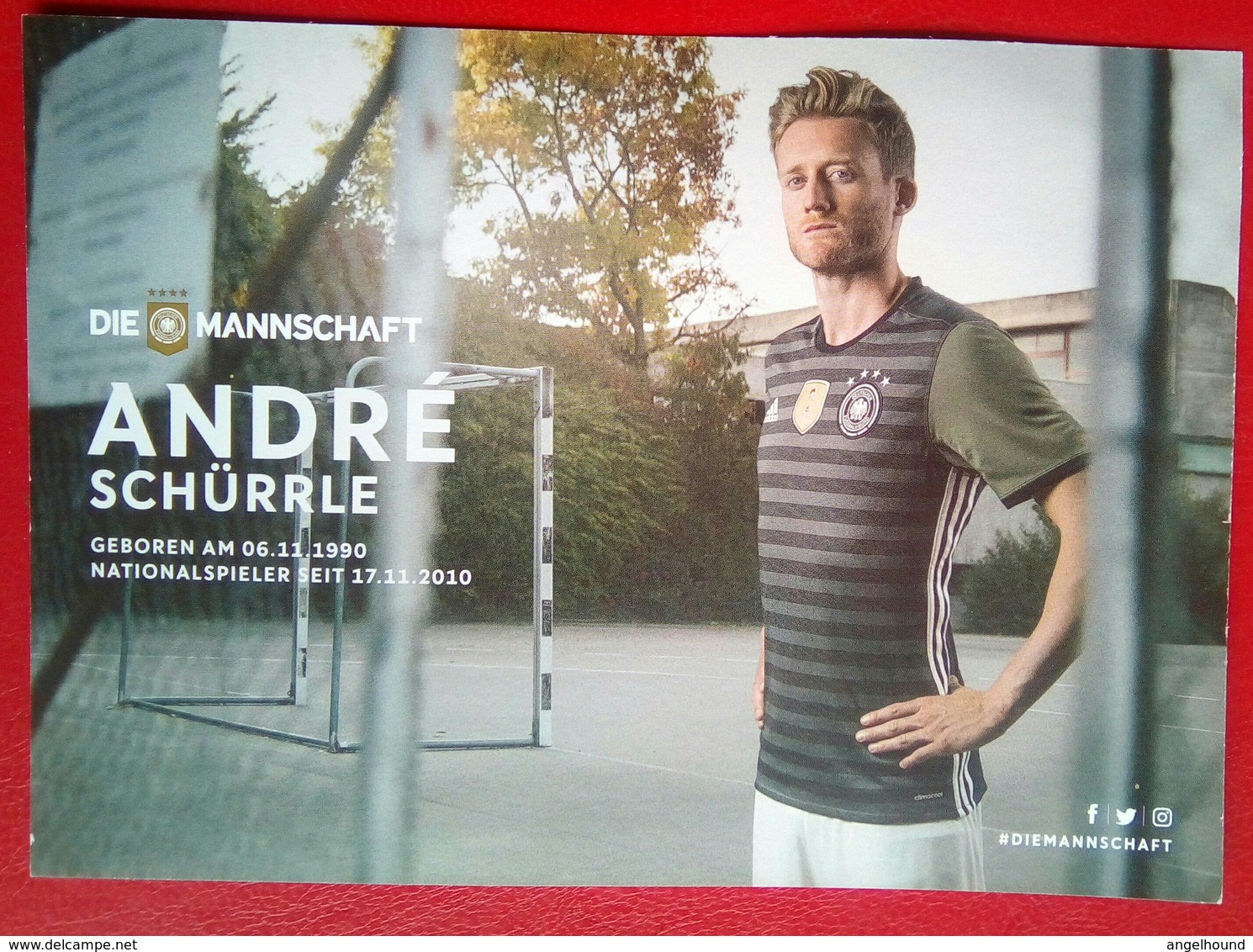 Andre Schurrle   Autographed Card - Autographes