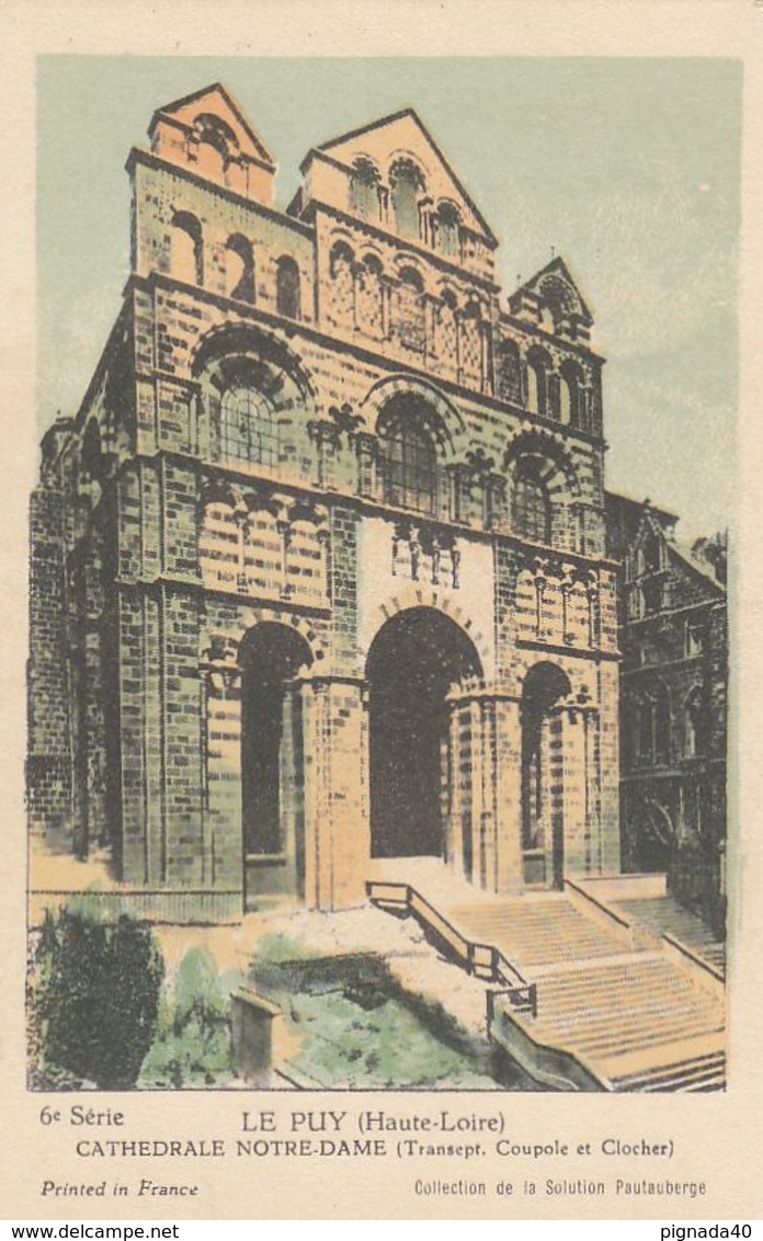 CARTES , LE PUY (Haute-Loire), CATHÉDRALE NOTRE-DAME (Transept, Coupole Et Clocher) - Autres & Non Classés