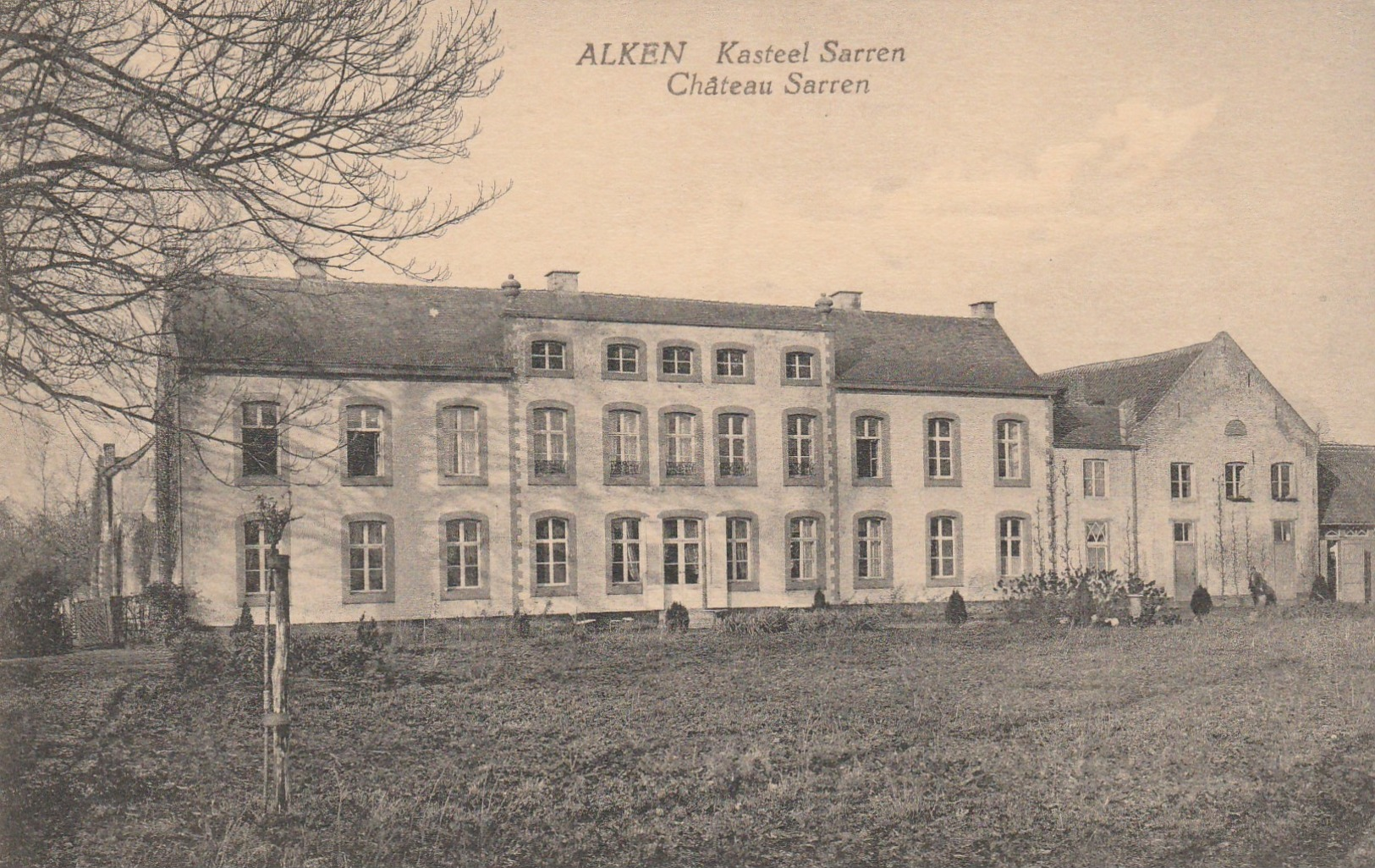 ALKEN ,Chateau Sarren , Kasteel Sarren ( Hasselt, Alken) - Alken