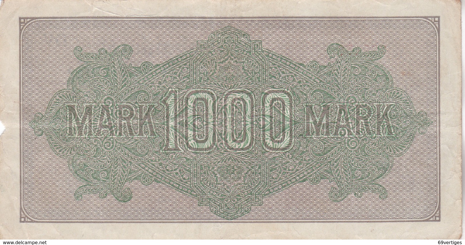 1000 MARK, Berlin 1922, Jc 225159 DV - 1000 Mark
