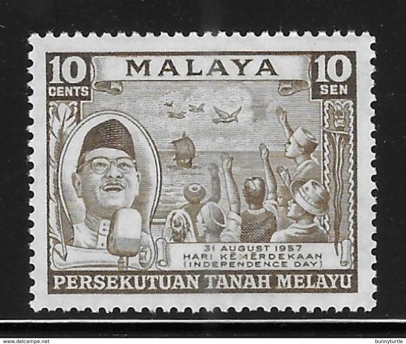 Federation Of Malaya 1957 Independence Day MNH - Federation Of Malaya