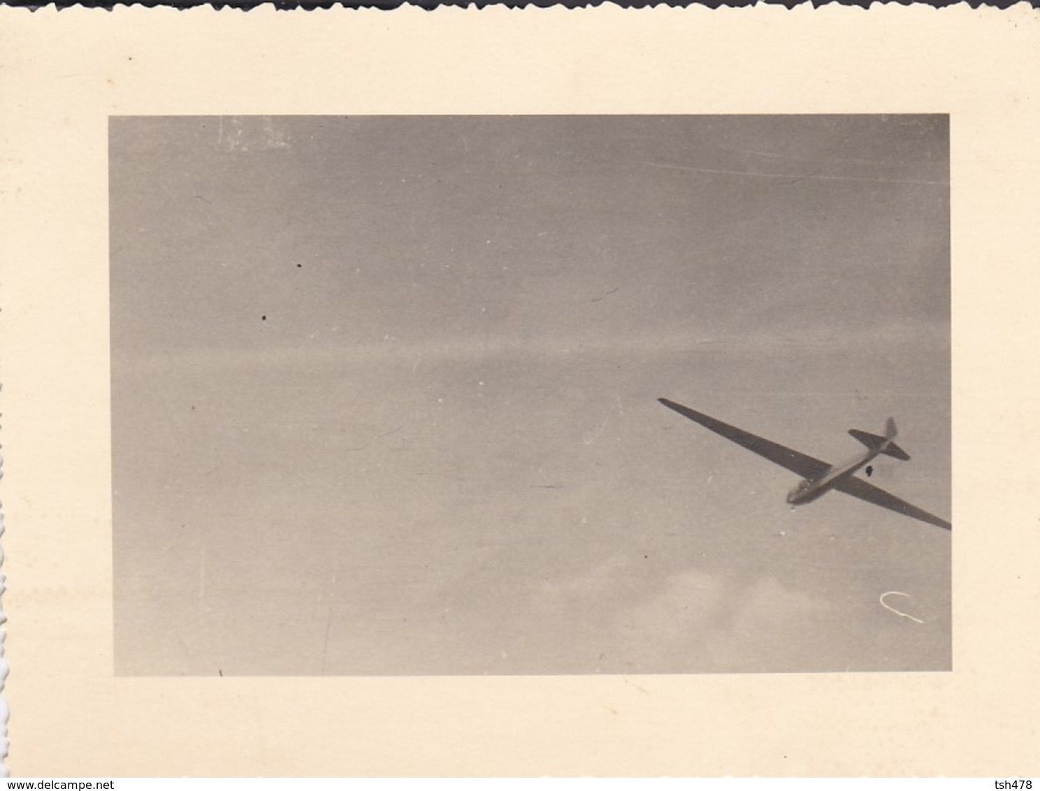 MINI-PHOTO----AVIATION---PLANEUR  En Vol--voir 2 Scans - Aviation