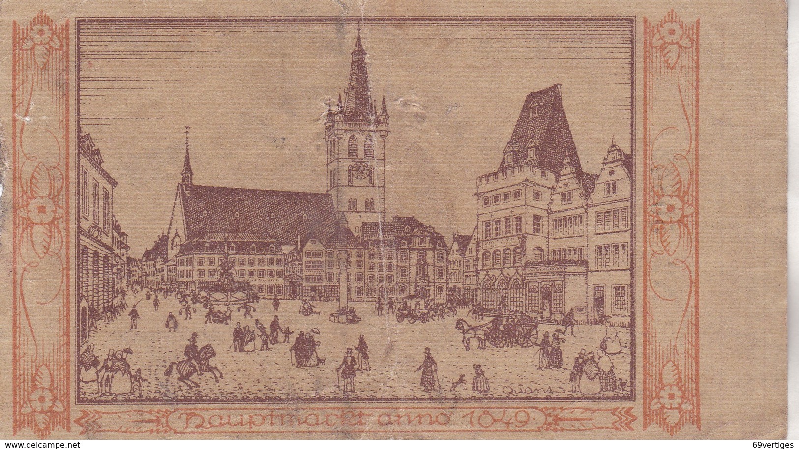 1000 000 000 MARK, Berlin 1923, A 50842 - 1 Miljard Mark