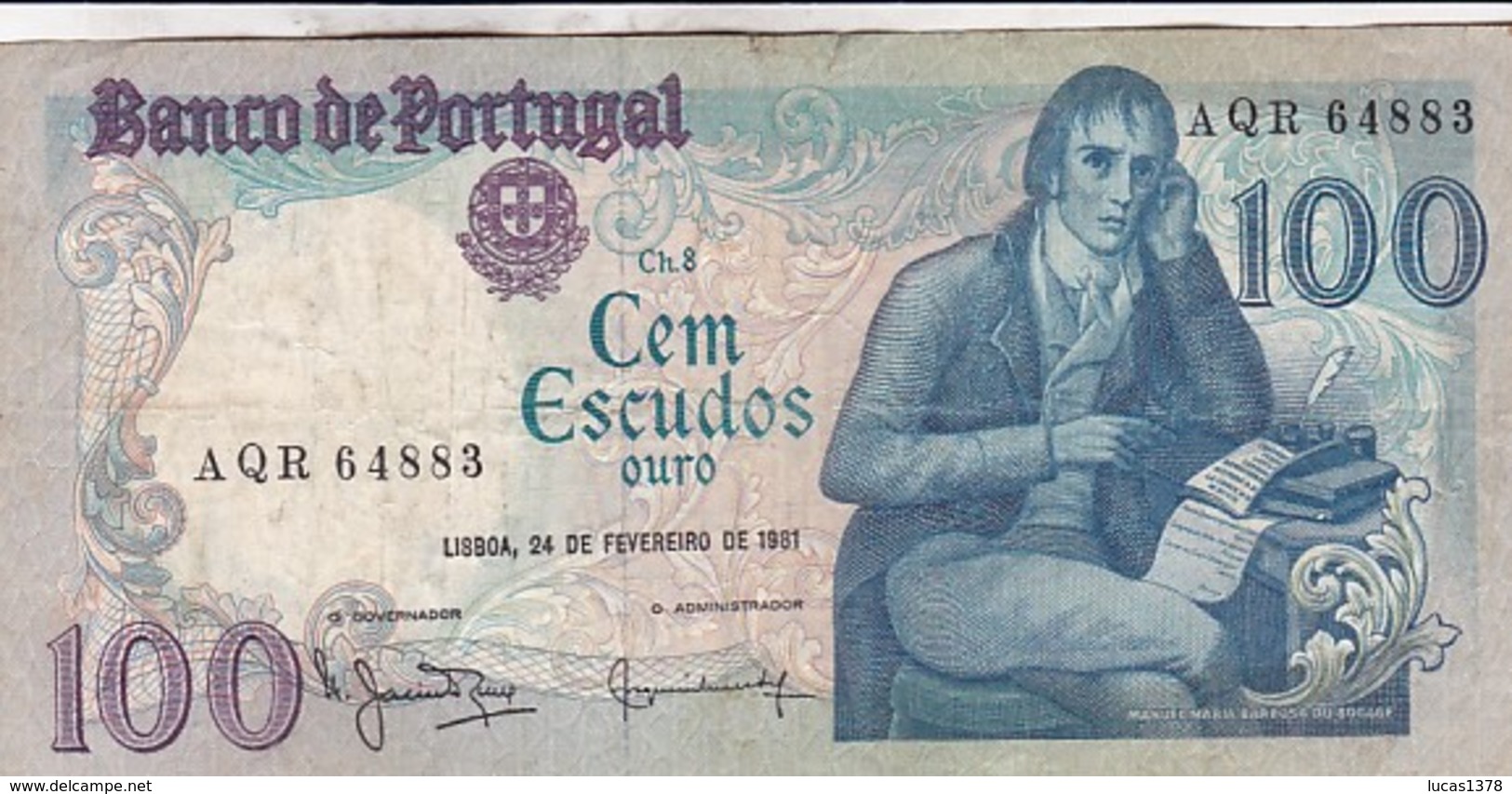 PORTUGAL / 100 ESCUDOS 1981 / - Portugal