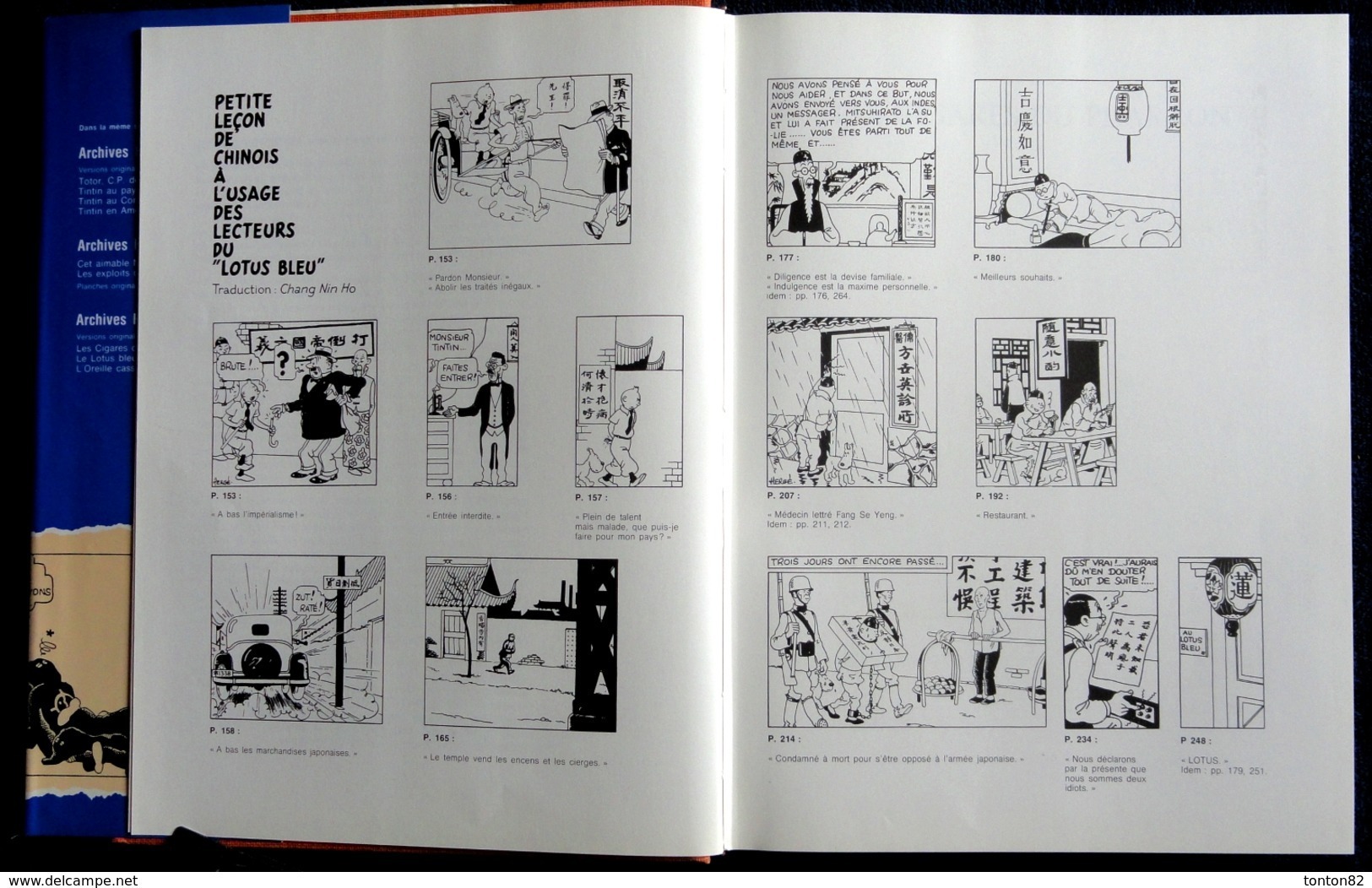 Archives Hergé - Versions Originales Des Albums De TINTIN - Tome 3 - ( 1932 - 1934 - 1935 )  - Casterman - ( 1979 ) . - Tintin