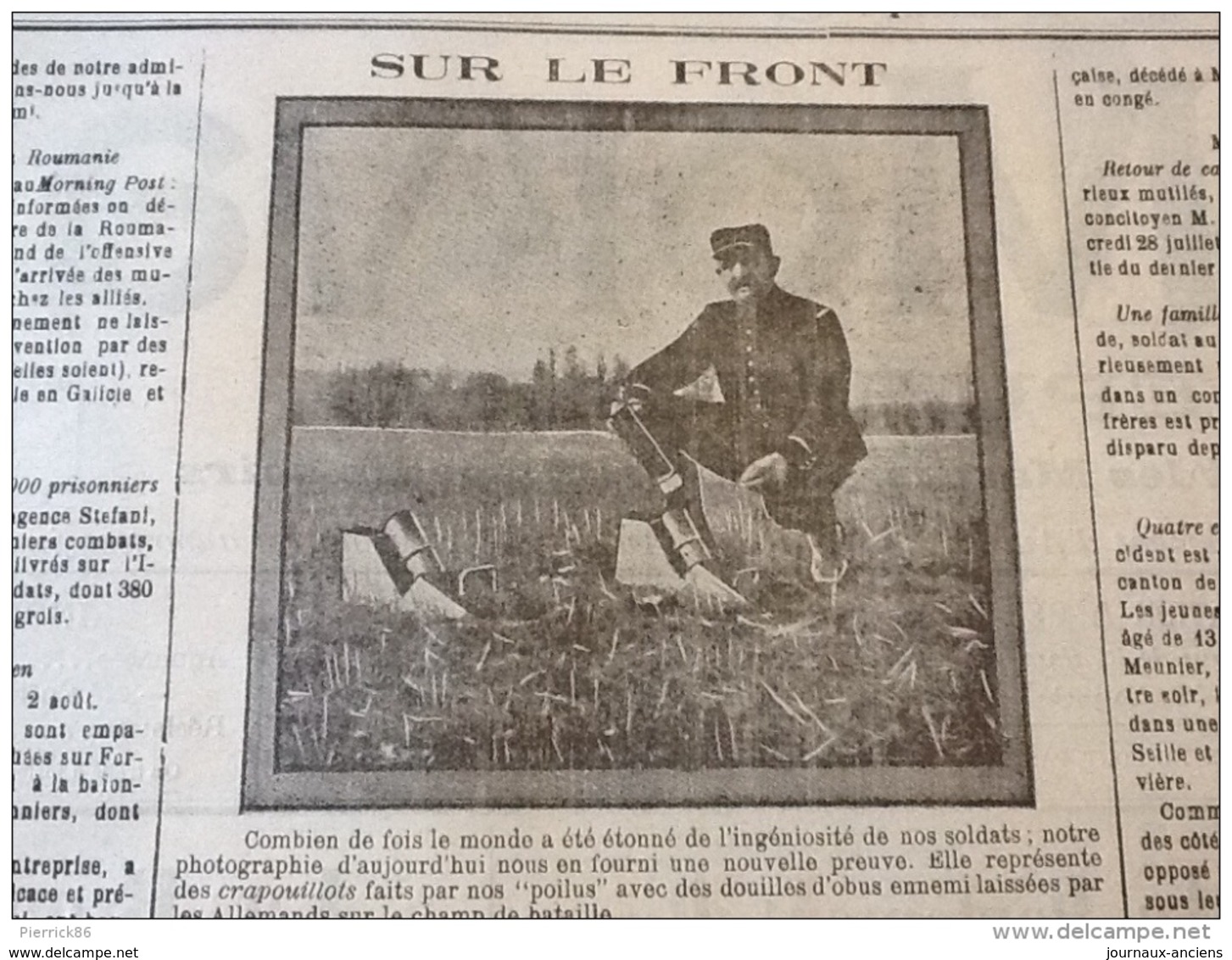 13 JOURNAUX DE AOÛT 1915 Guerre 14/18 LE MORVAN RÉPUBLICAIN / SAÔNE ET LOIRE  A VOIR - Français