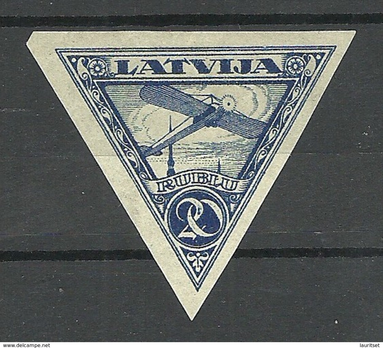 LETTLAND Latvia 1921 Michel 76 B * - Lettonie