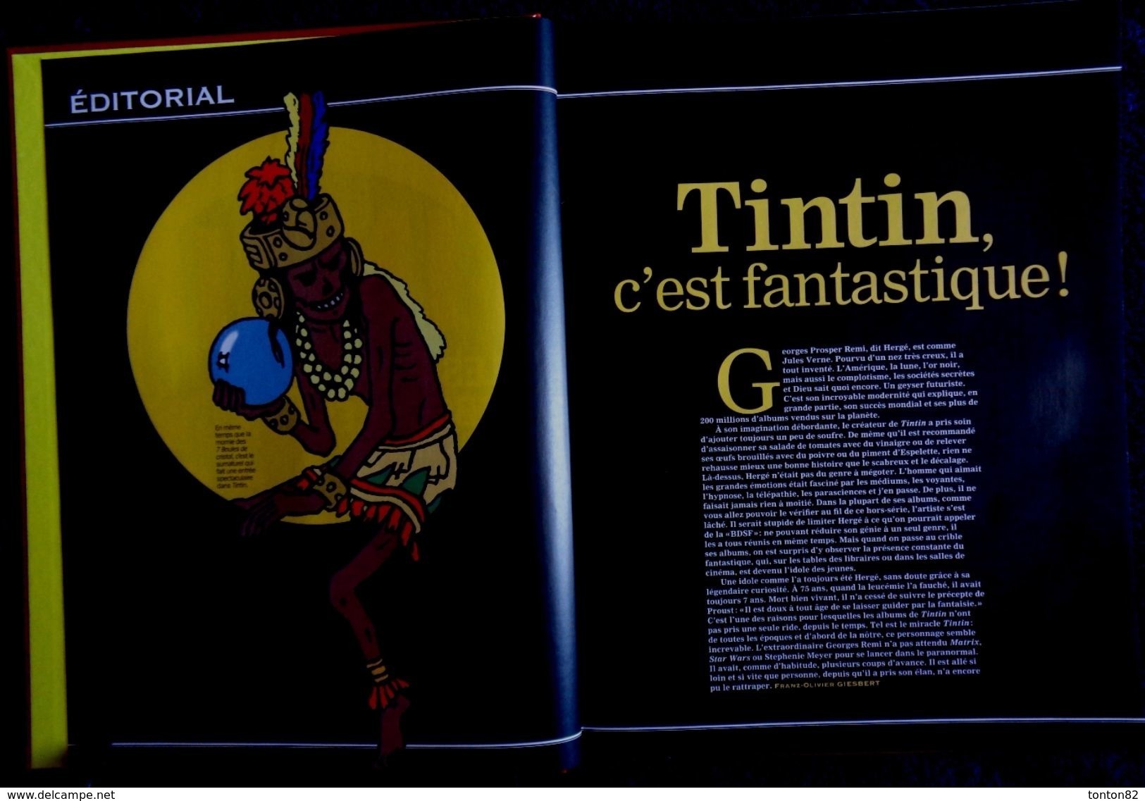 Le Point / Historia Hors Série - TINTIN Et Les Forces Obscures  - ( 2013 ) . - Tintin