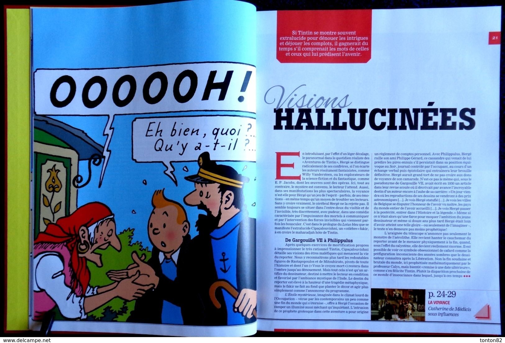 Le Point / Historia Hors Série - TINTIN et les Forces Obscures  - ( 2013 ) .