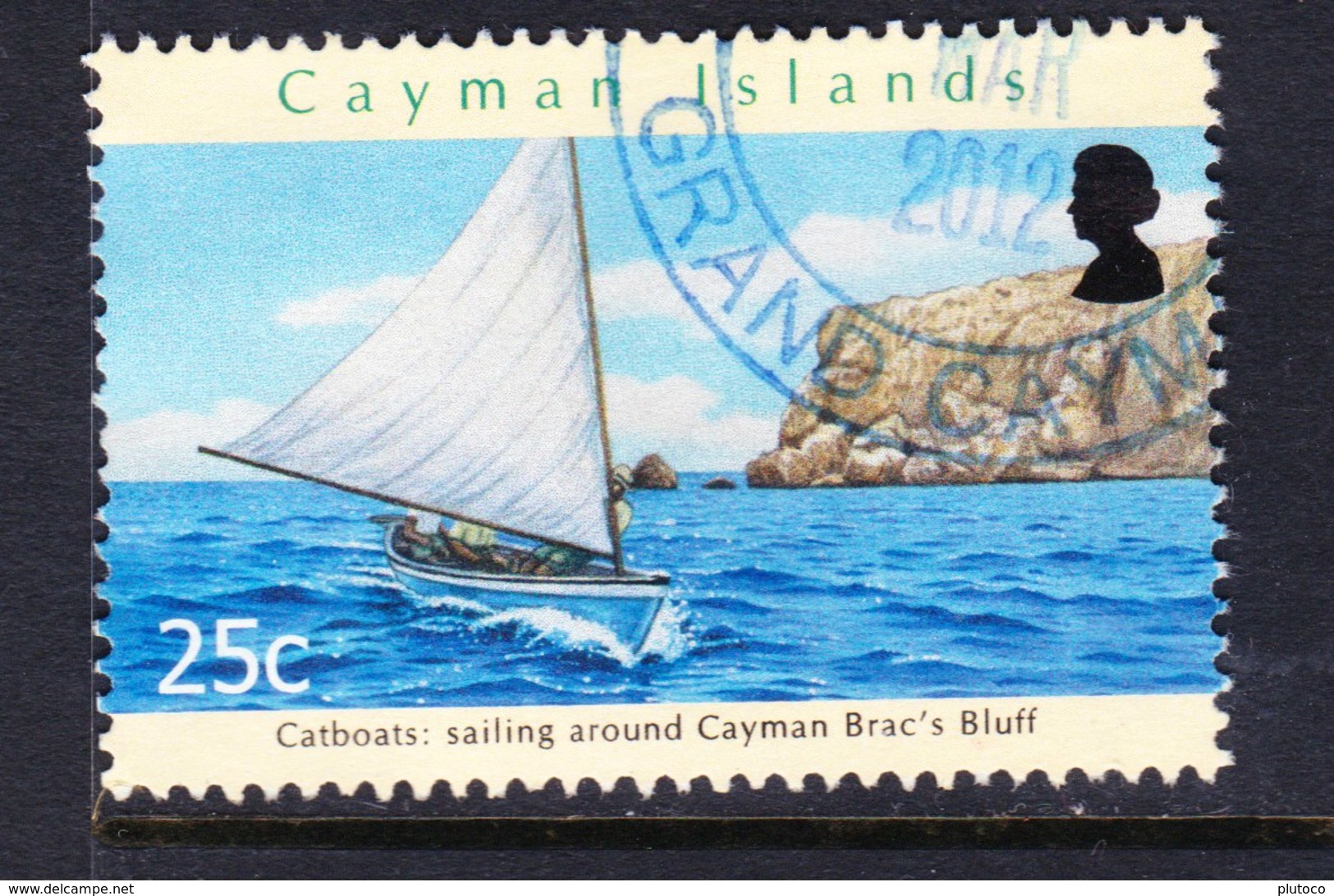 CAYMAN, USED STAMP, OBLITERÉ, SELLO USADO. - Cayman Islands