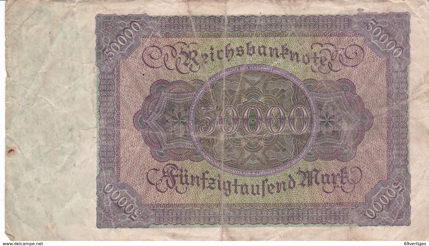 50 000 Mark, Berlin 1922, C-02970842 - 50.000 Mark