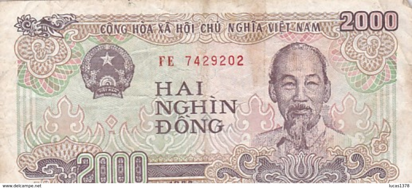 VIET NAM / 2000 DONG 1988 - Viêt-Nam