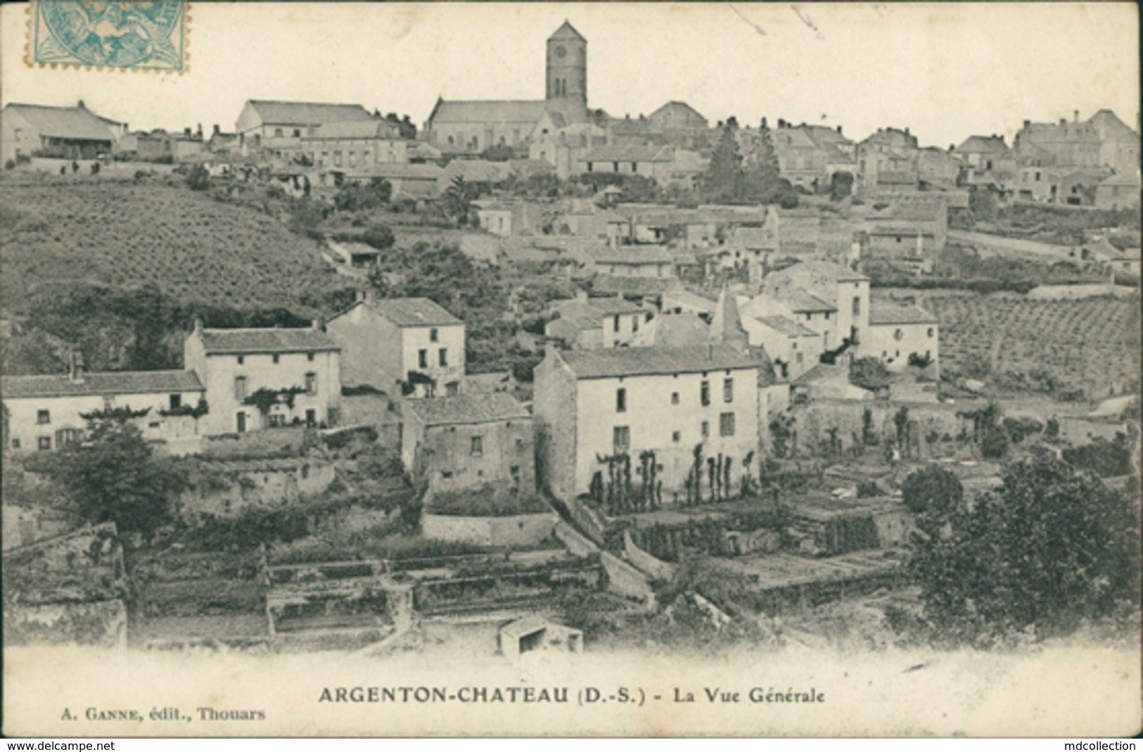 79 ARGENTON CHATEAU / La Vue Du Chateau / - Argenton Chateau