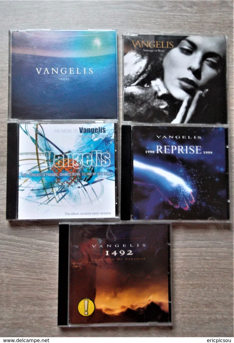 VANGELIS ( 3 Albums + 2 Singles ) - Instrumentaal