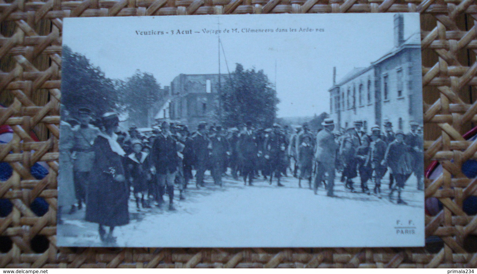 VOUZIERS - VOYAGE DE CLEMENCEAU - Vouziers