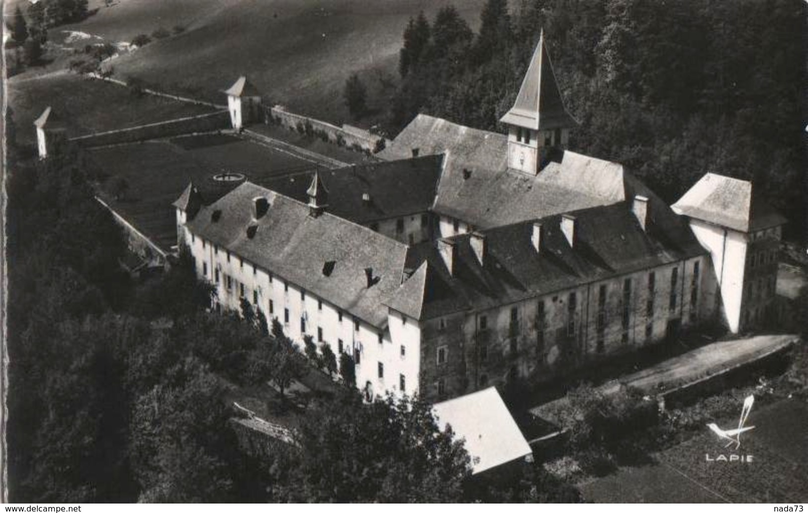 CPSM 73 Abbaye De Tamié Vue Aérienne N°10 - Autres & Non Classés