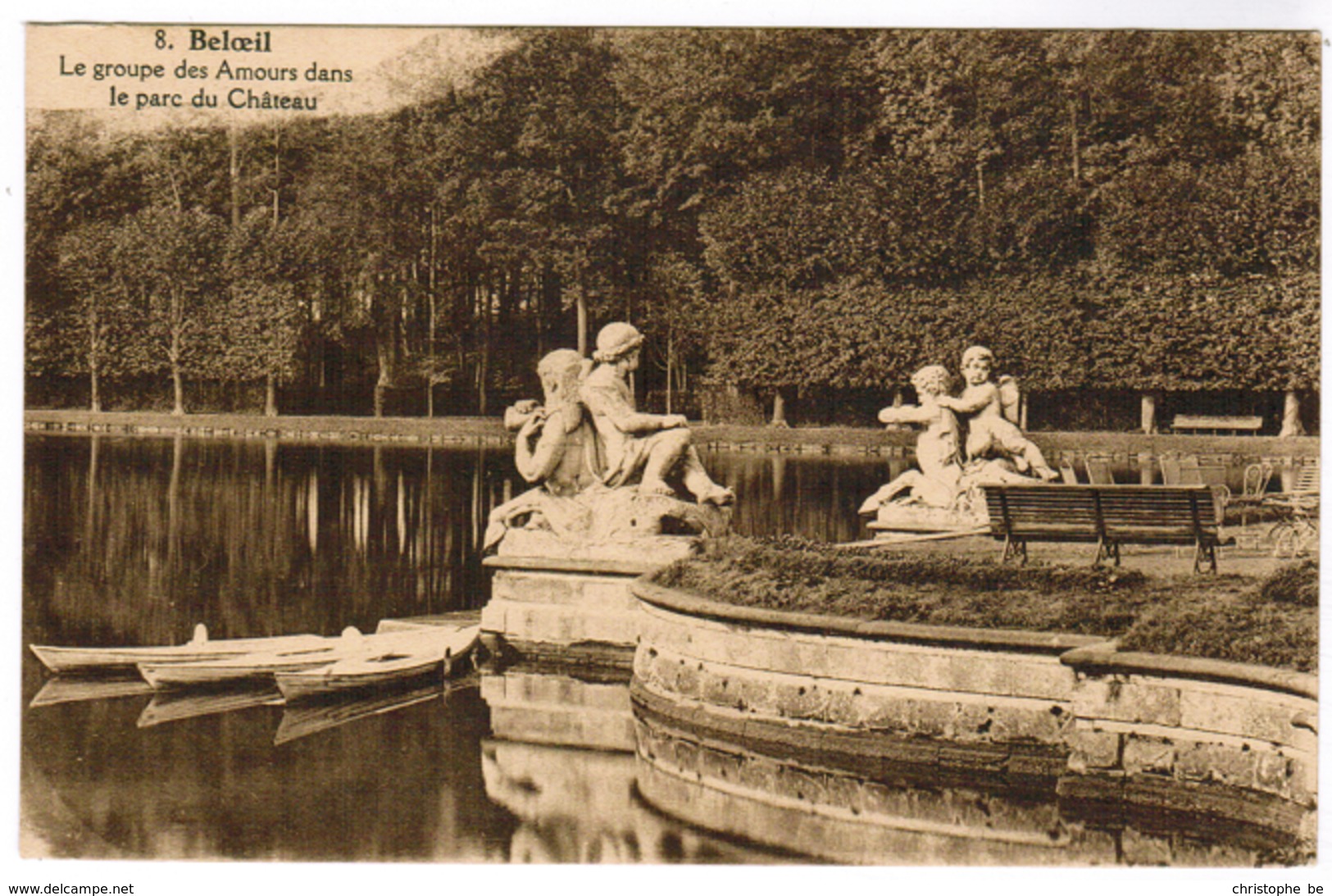 Beloeil, Le Groupe Des Amours Dans Le Parc Du Château (pk59237) - Beloeil