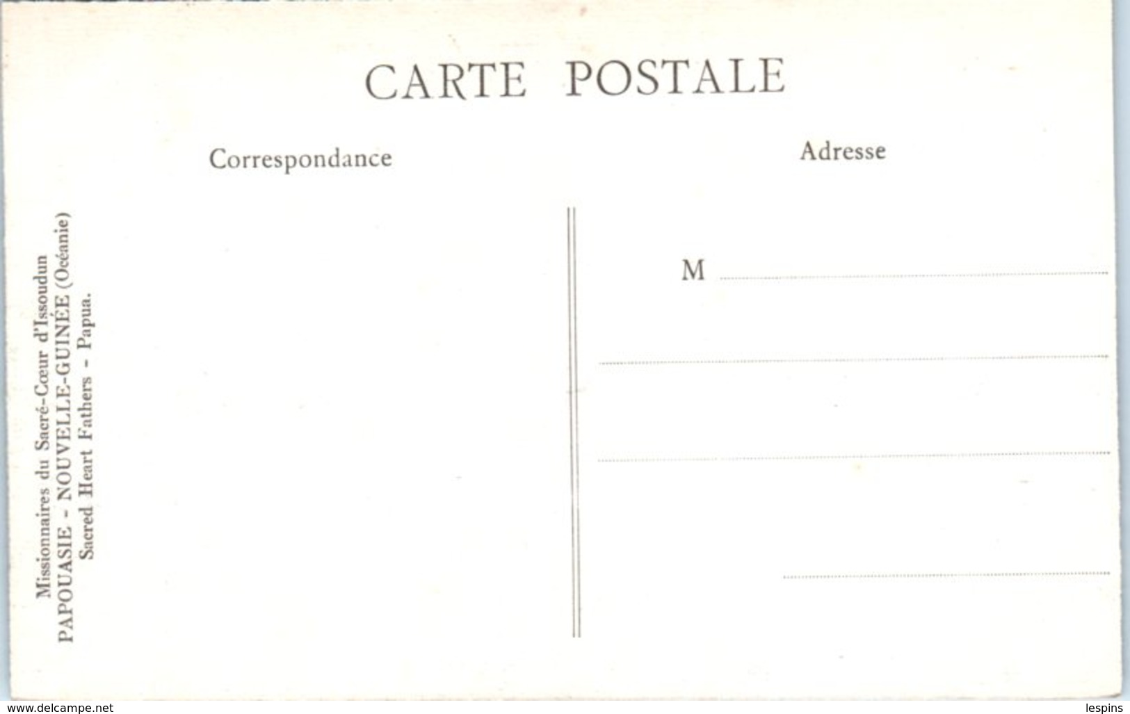 OCEANIE --  PAPOUSIE - NOUVELLE GUINEE --  ONONGHE -- Résidense - Papouasie-Nouvelle-Guinée