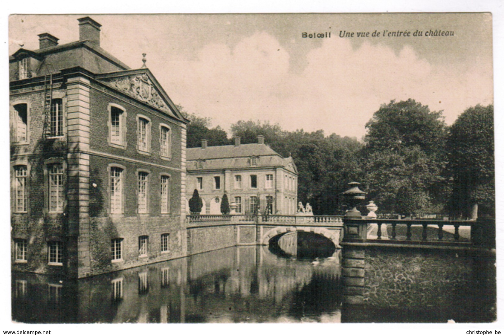 Beloeil, Une Vue De L'entrée Du Château (pk59238) - Beloeil