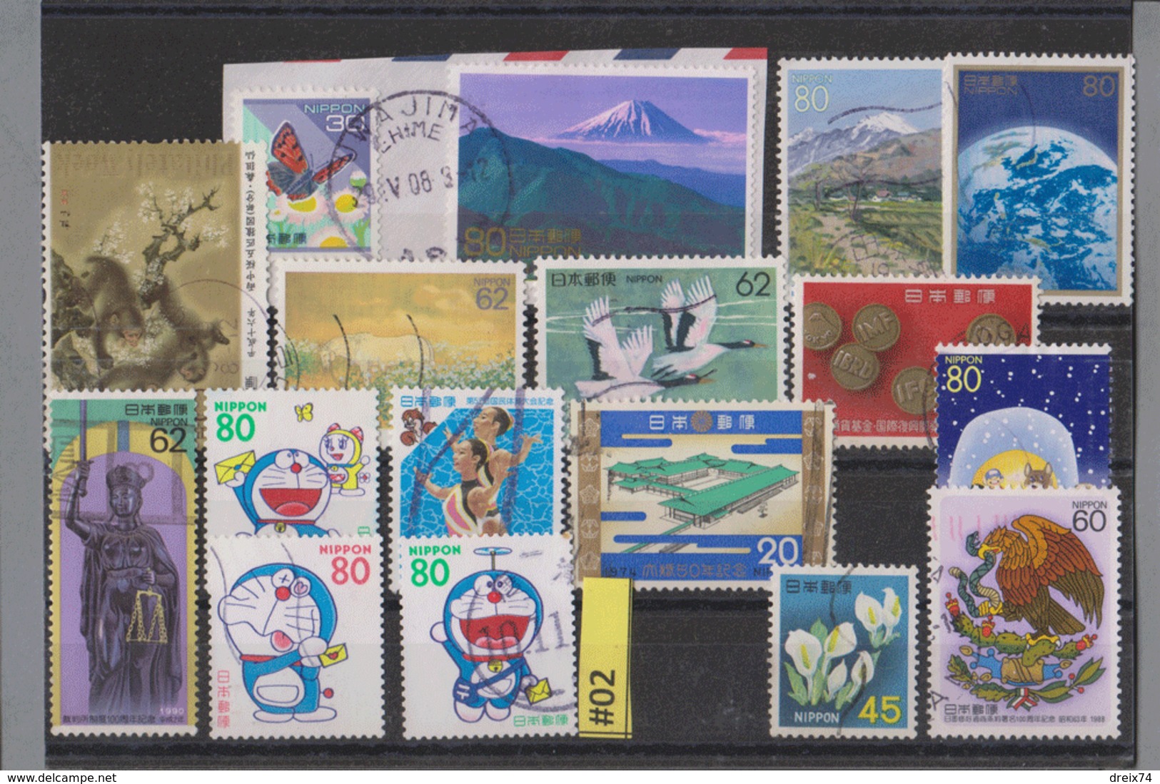 #02 JAPON - Timbres Oblitérés Années Diverses - Used Stamps