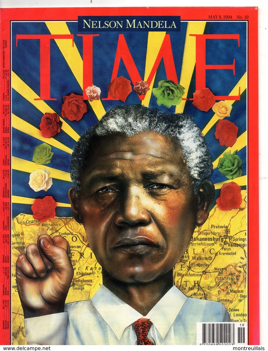 TIME International, 52 Pages, De 1994, Nelson MANDELA, - Autres & Non Classés