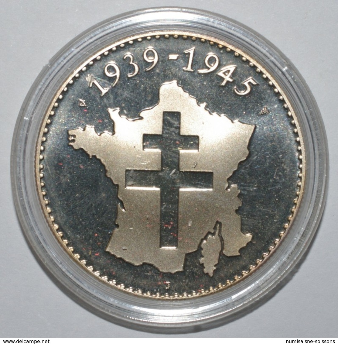 FRANCE - MÉDAILLE - SECONDE GUERRE MONDIALE 1939-1945 - YALTA 11 FEVRIER 1945 - BE - Autres & Non Classés