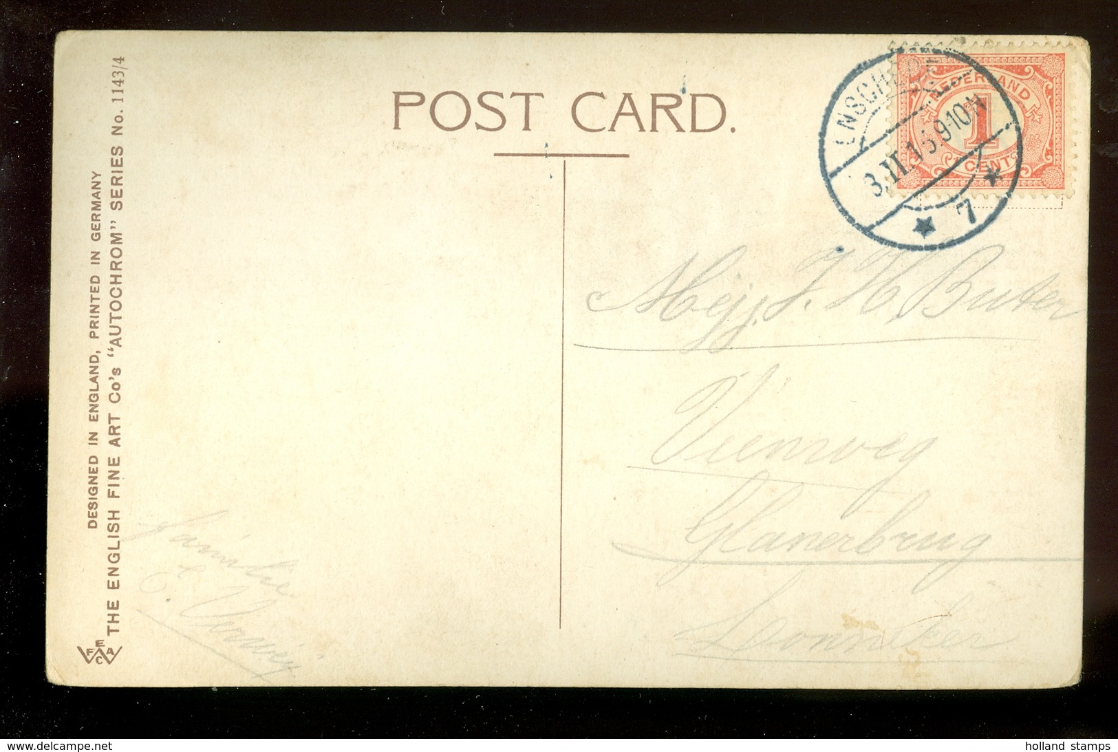 HANDGESCHREVEN POSTKAART Uit 1915 Van ENSCHEDE Naar GLANERBRUG  (11.549o) - Covers & Documents
