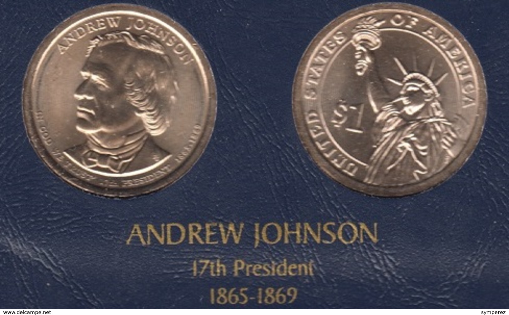 DOLAR PRESIDENTES "ANDREW JOHNSON"" - Colecciones