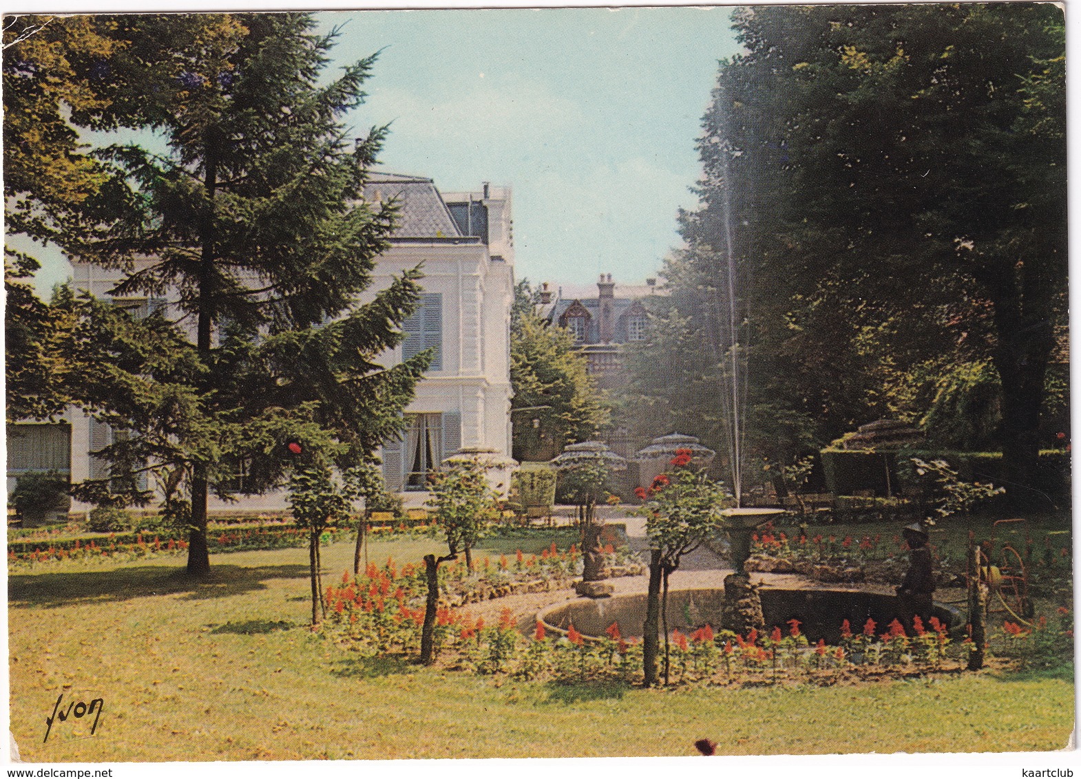 Montgeron - 'La Sapiniere' , Maison De Convalescence - Bassin Et Jet D'eau - (91 Essonne) - Montgeron