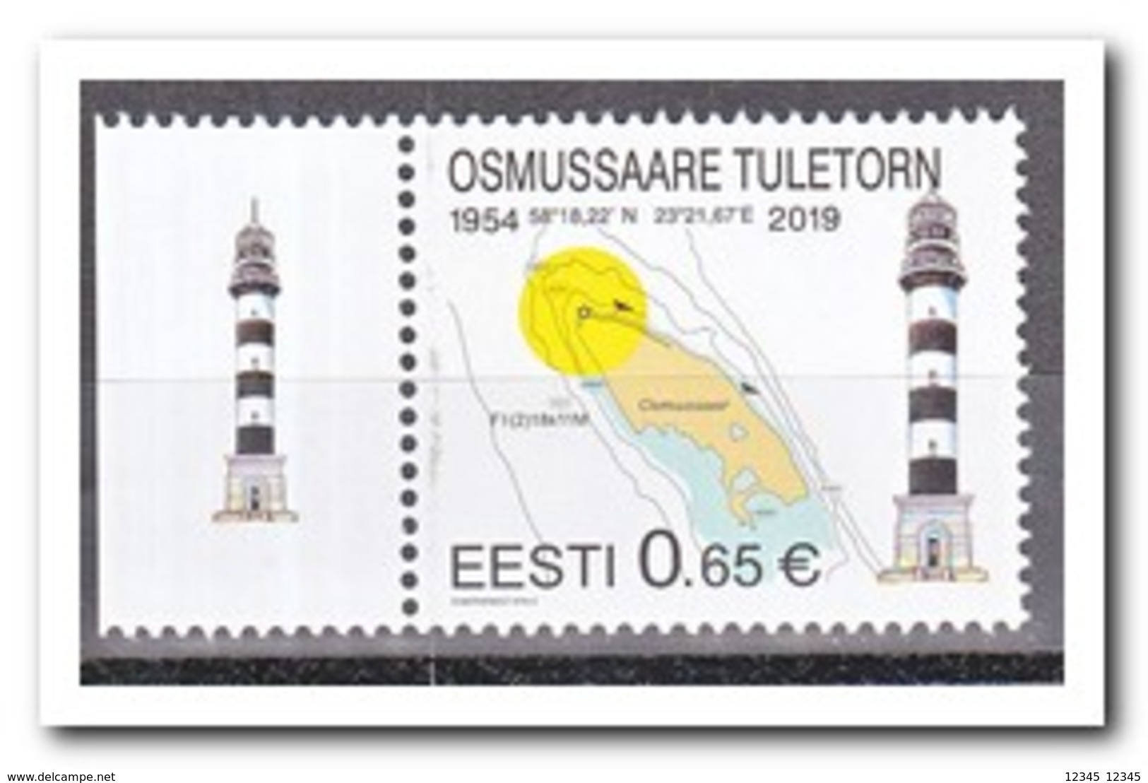 Estland 2019, Postfris MNH, Lighthouses - Estland