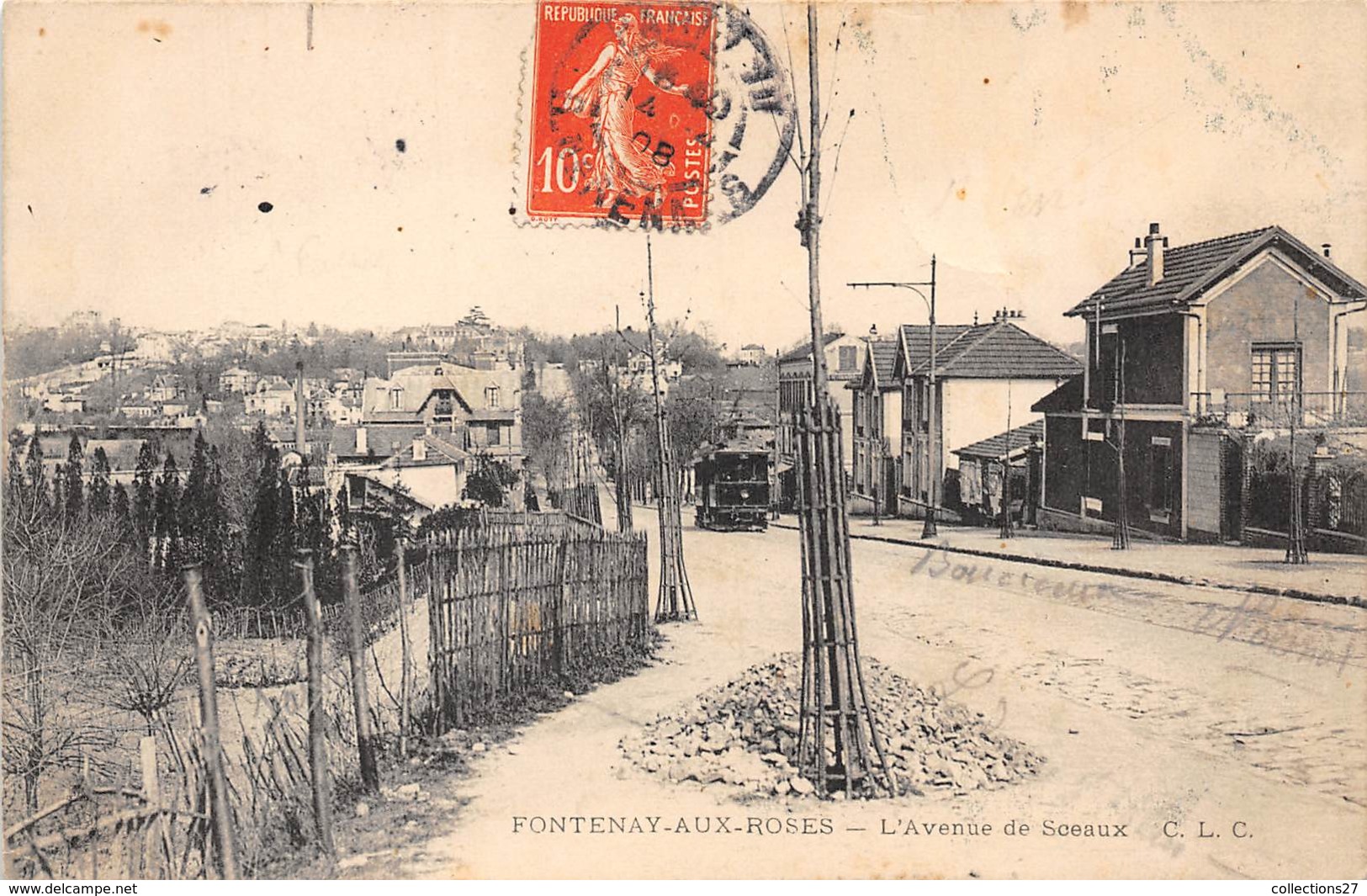 92-FONTENAY-AUX-ROSES- L'AVENUE DE SCEAUX - Fontenay Aux Roses