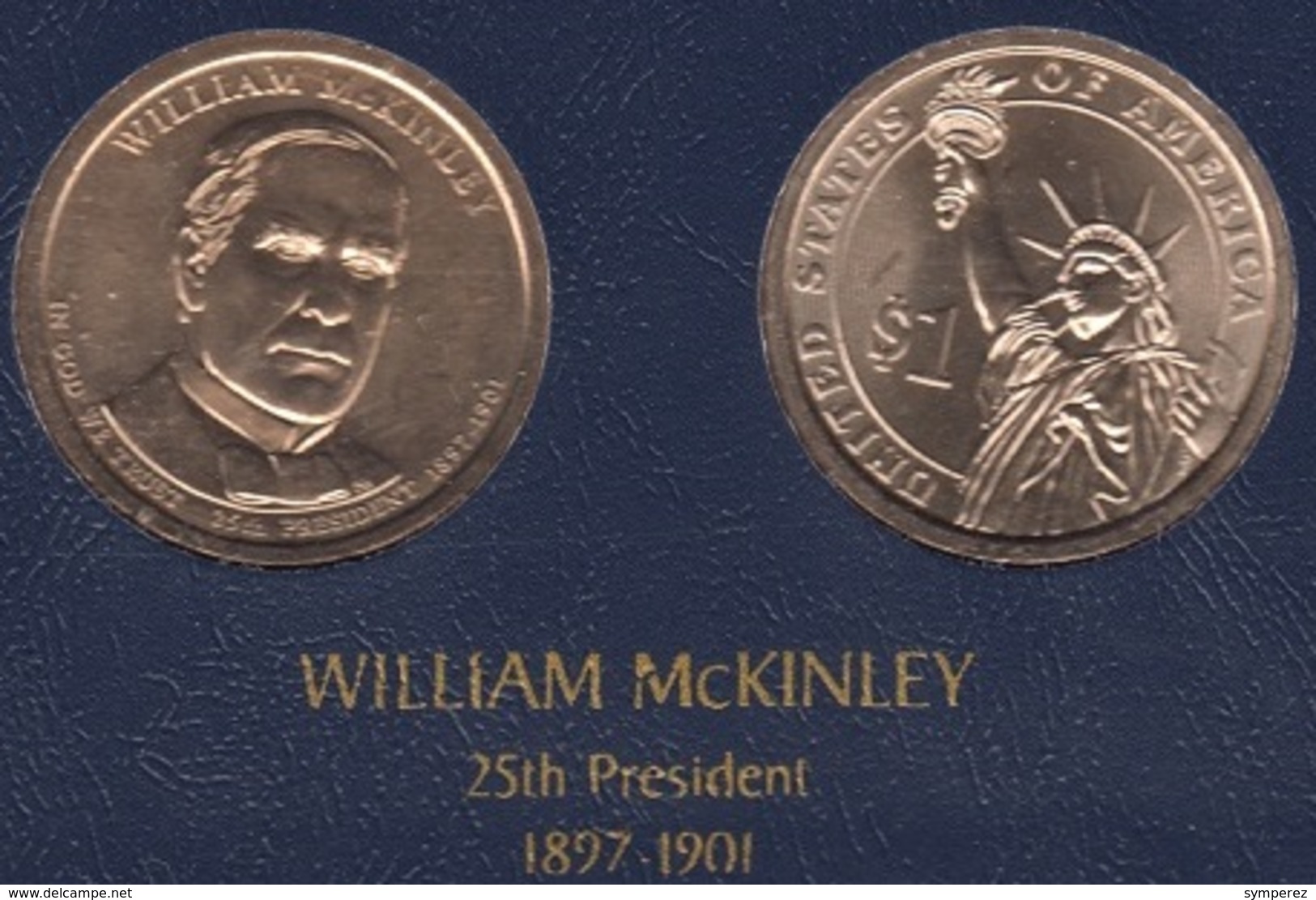 DOLAR PRESIDENTES "WILLIAM MCKINLEY" - Collections