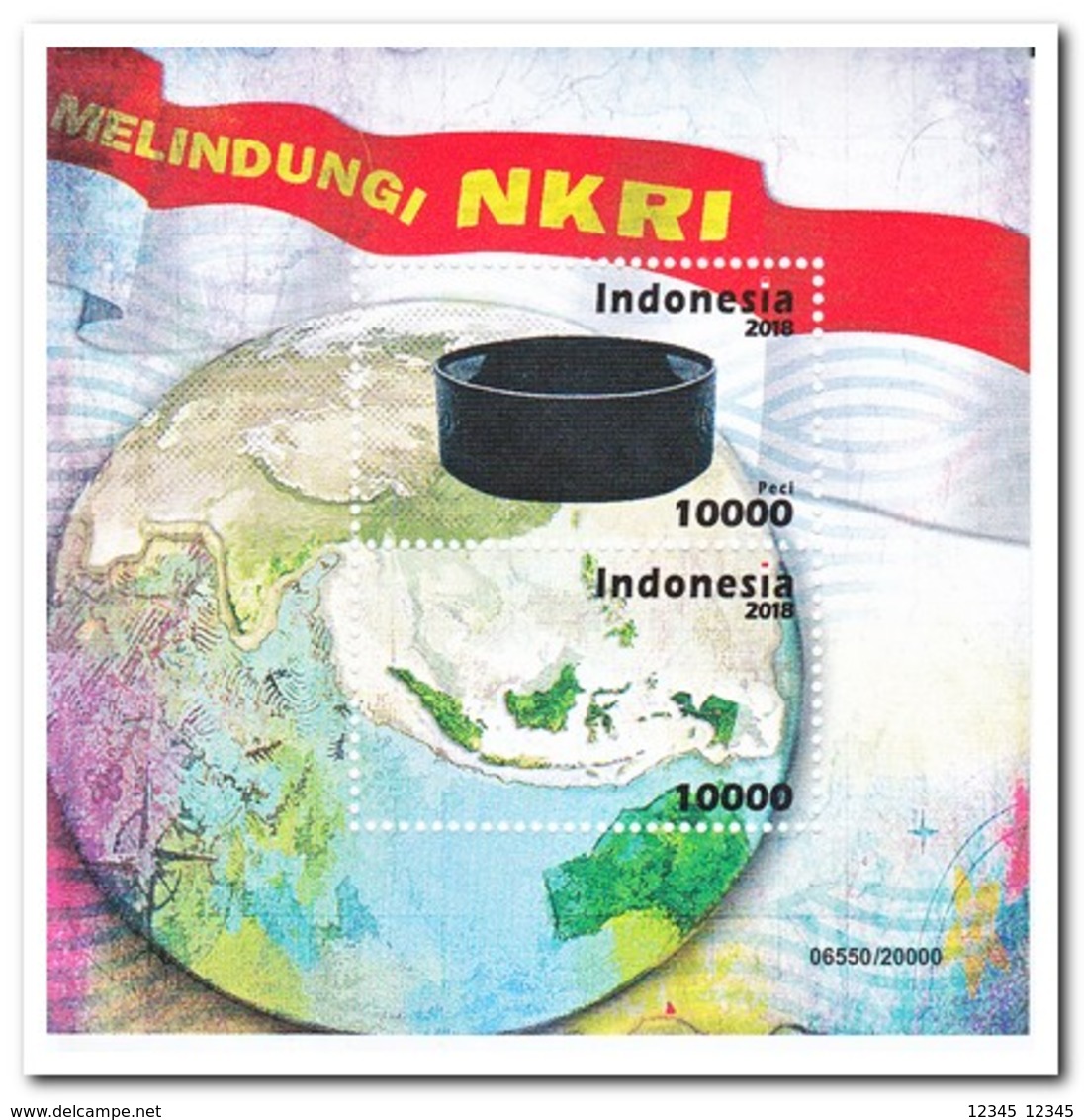 Indonesië 2018, Postfris MNH, Protection Of The NKRI / Hats - Indonésie
