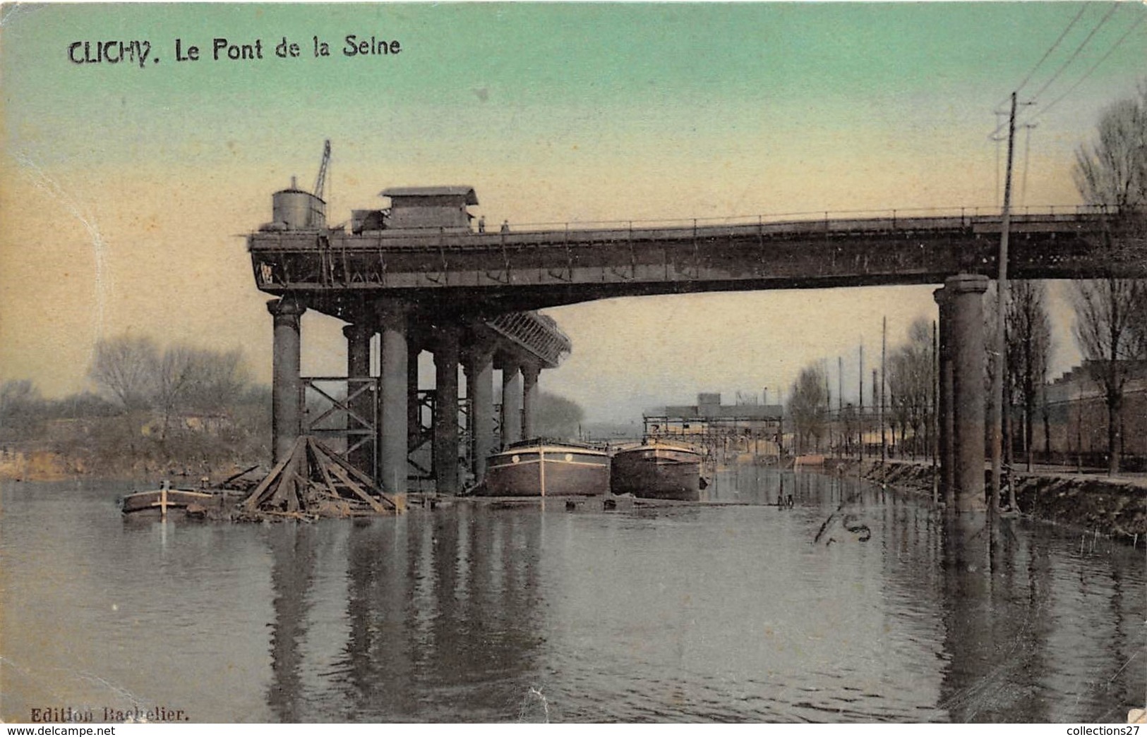 92-CLICHY- LE PONT DE LA SEINE - Clichy