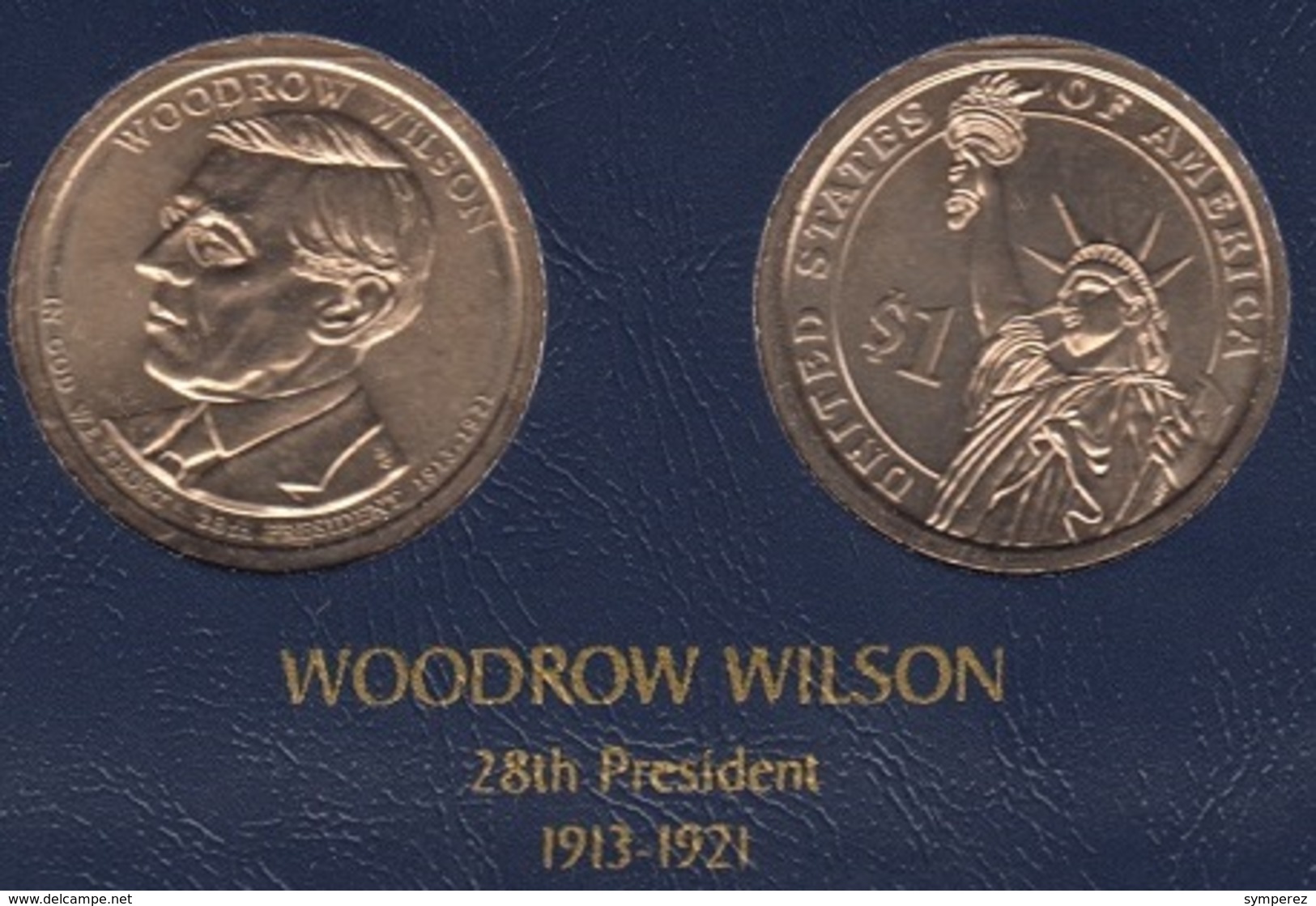 DOLAR PRESIDENTES "WOODROW WILSON" - Colecciones