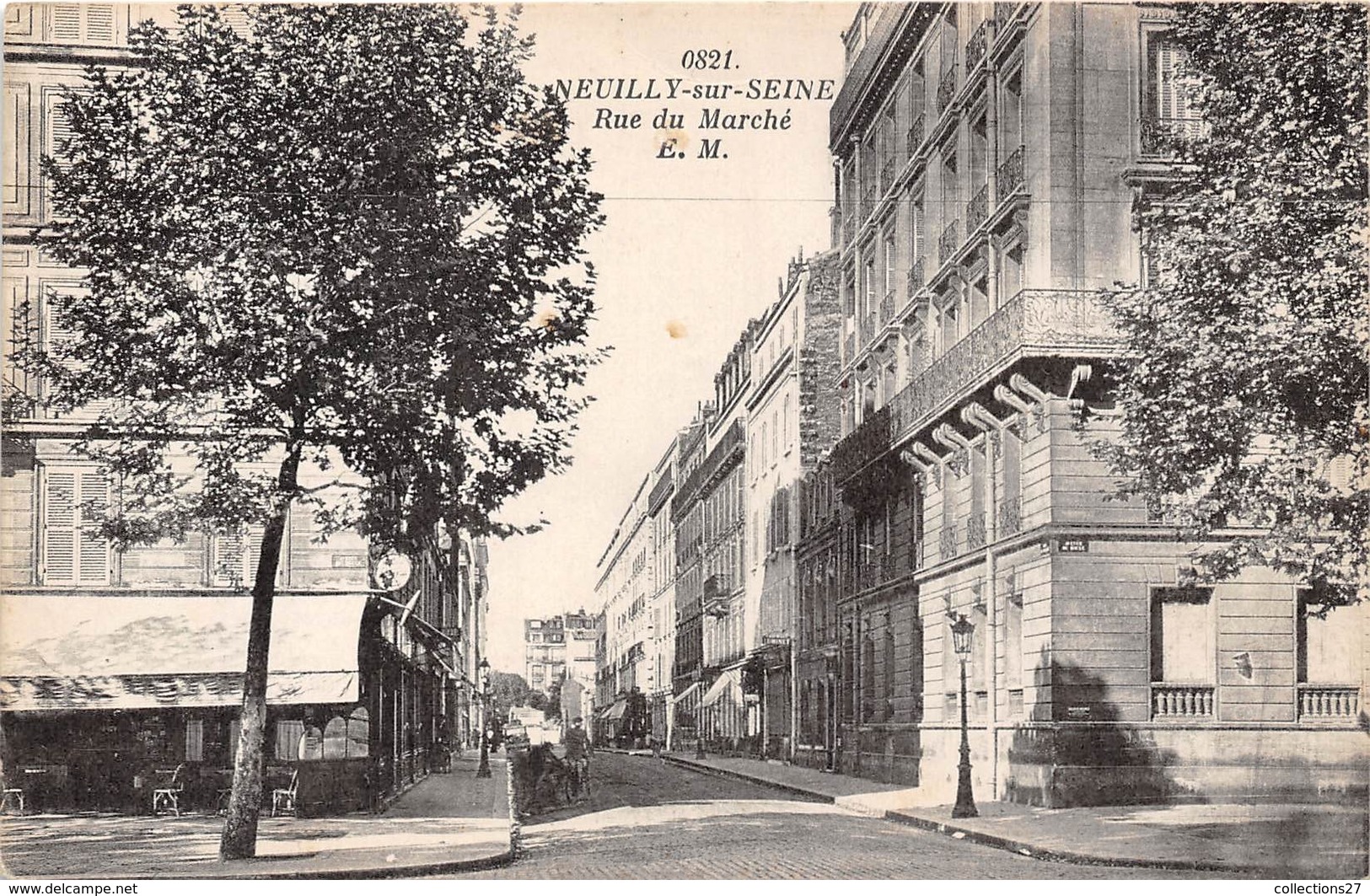 92-NEUILLY-SUR-SEINE- RUE DU MARCHE - Neuilly Sur Seine