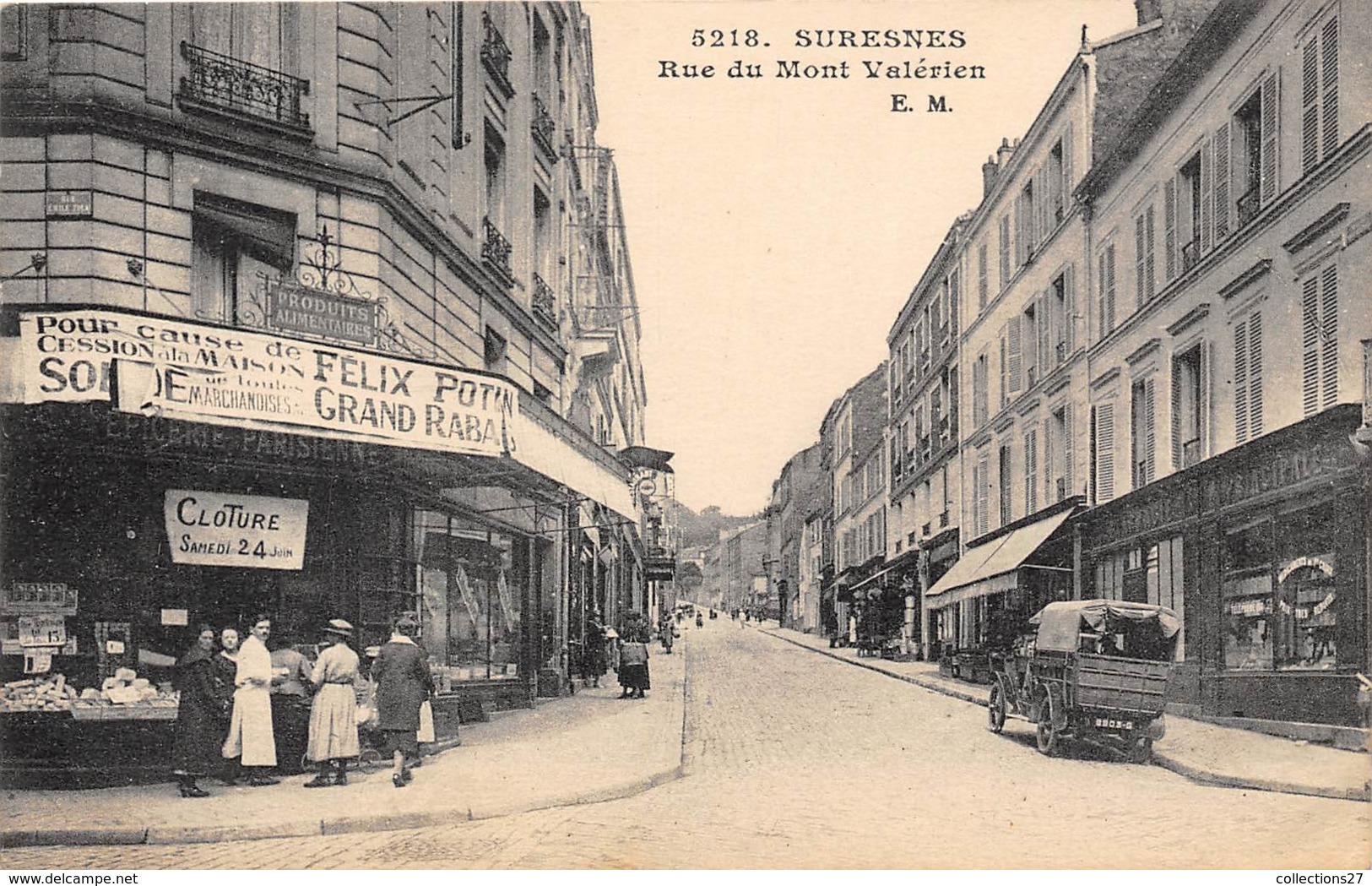 92-SURESNES- RUE DU MONT VALERIEN - Suresnes