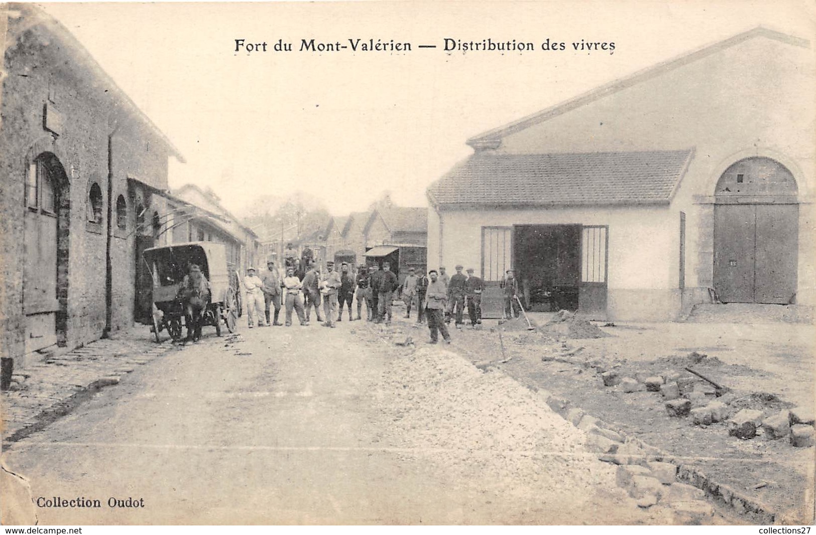 92-MONT-VALERIEN- DISTRIBUTION DES VIVRES - Mont Valerien